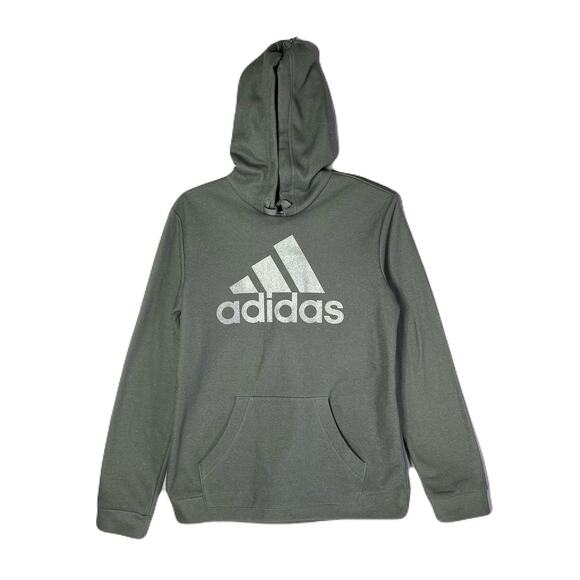 NWT ADIDAS “Aeroready” Sweatshirt w/Hoodie Womans Size M - Picture 1 of 8
